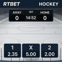 RTBet - Hockey Betting - Czech Extraliga